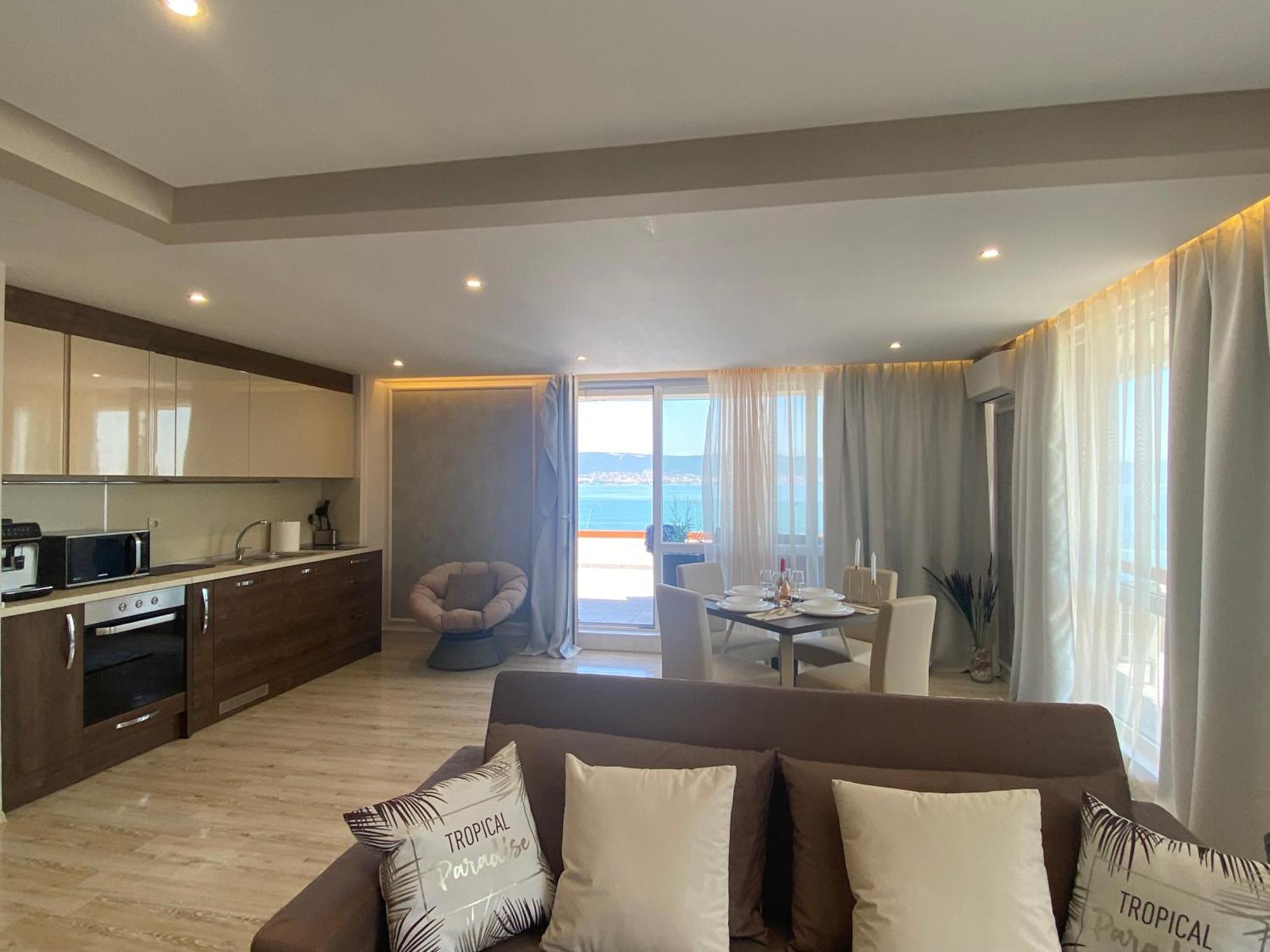 Paradiso 'В' 607 Large Luxury Apartment Nesebar Exterior photo